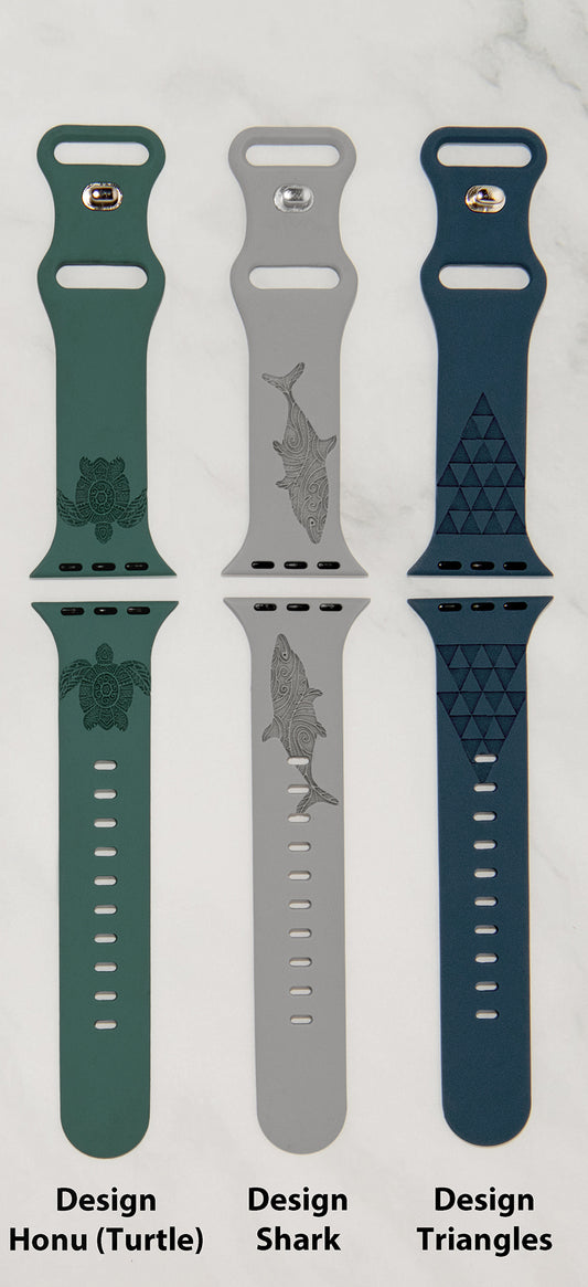 Tribal Designs Standard Size Apple Watch Compatible Band - 38/40/41mm (42mm Series 10 & 11) & 49/46/45/44mm (42mm Series 1-3)