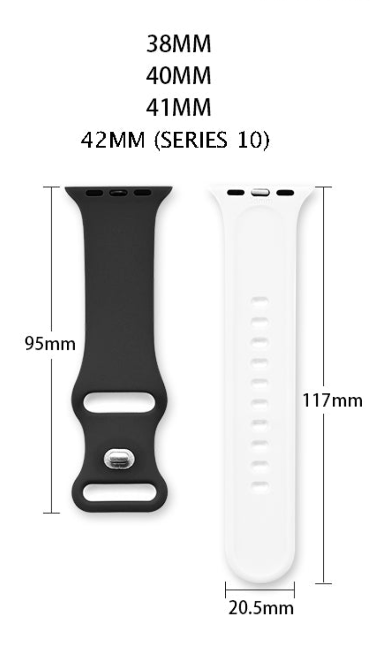 White to Pink Plumeria Engraved Two-Tone Watchband Compatible with Apple Watch - SMALL WATCH - 38/40/41mm (42mm Series 10 & Up)